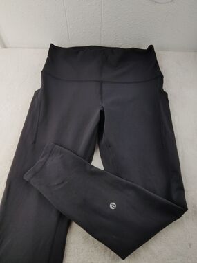 lululemon Wunder Train High Rise With Pockets 25" Sz 10 Like New
